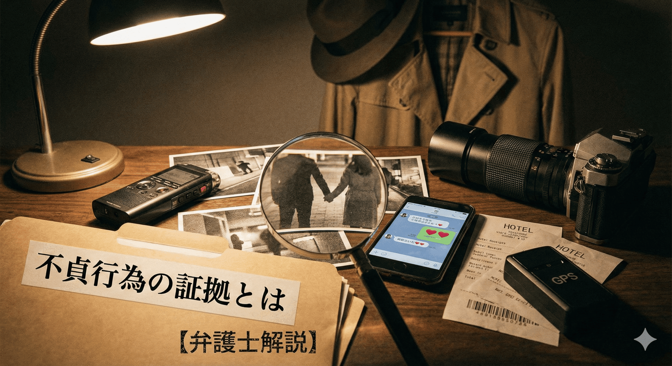 弁護士による法律解説記事のアイキャッチ画像。法廷を模した背景の前には、六法全書、木槌、そして「裁判事例」と書かれた書類が置かれている。中央のモニターには、一回の浮気を暗示する人物のシルエットと、割れたハート、結婚指輪のイラストが表示され、「浮気一回で離婚できる？不貞行為の『回数・期間』と離婚判決の行方【裁判事例】」というタイトルが大きく掲げられている。